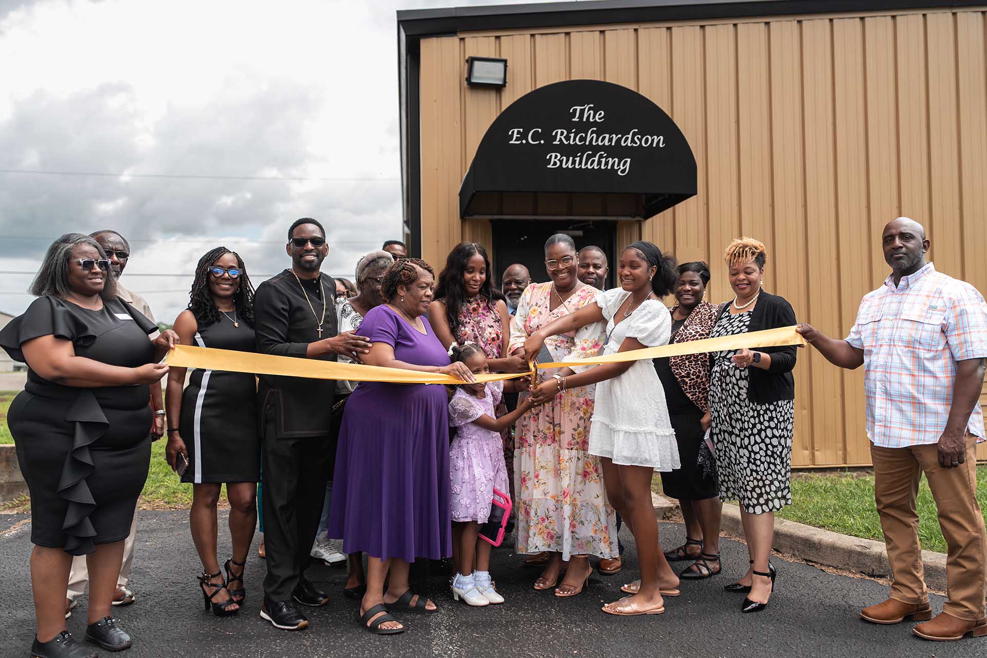 Ribbon cutting ceremony