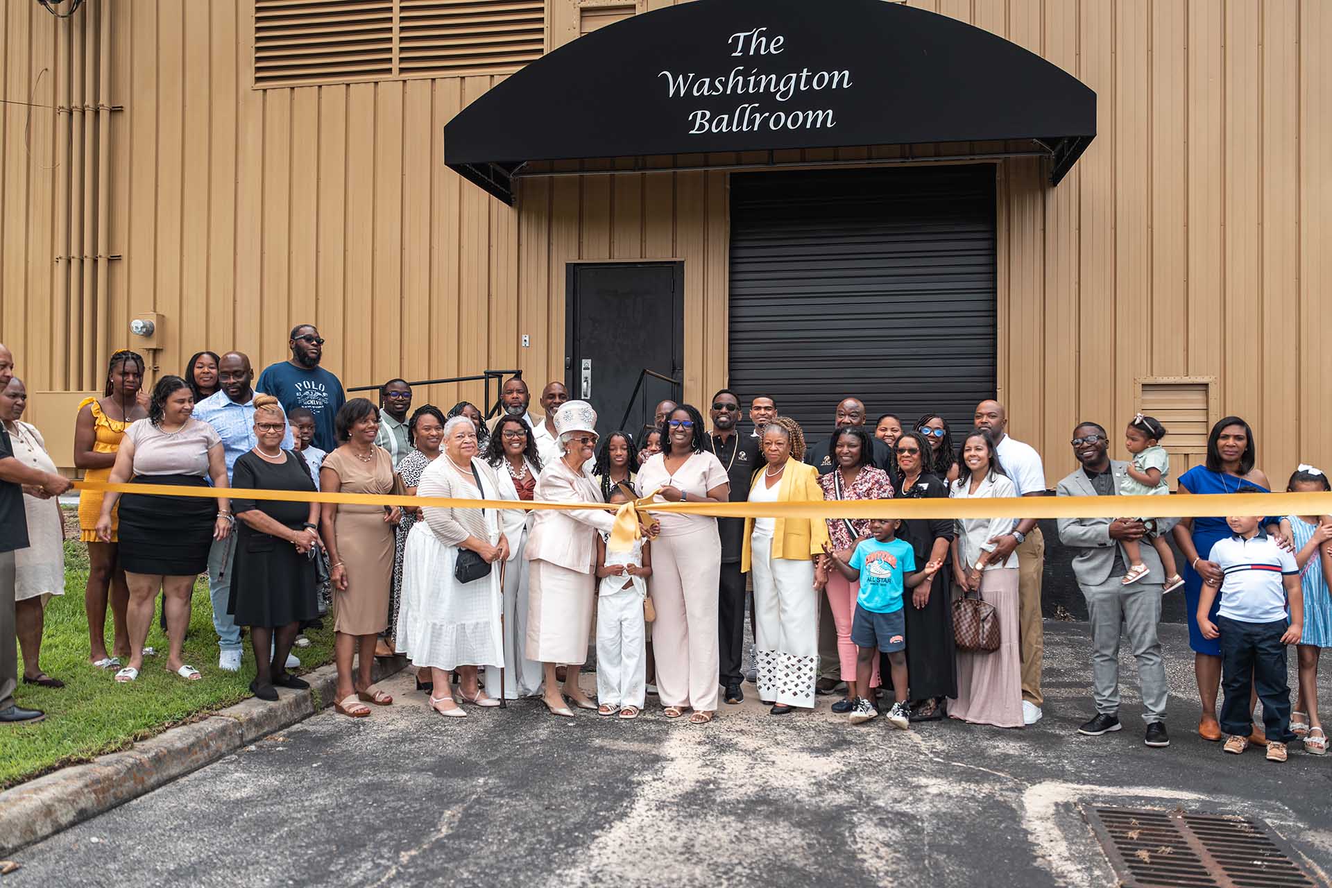 Ribbon cutting ceremony