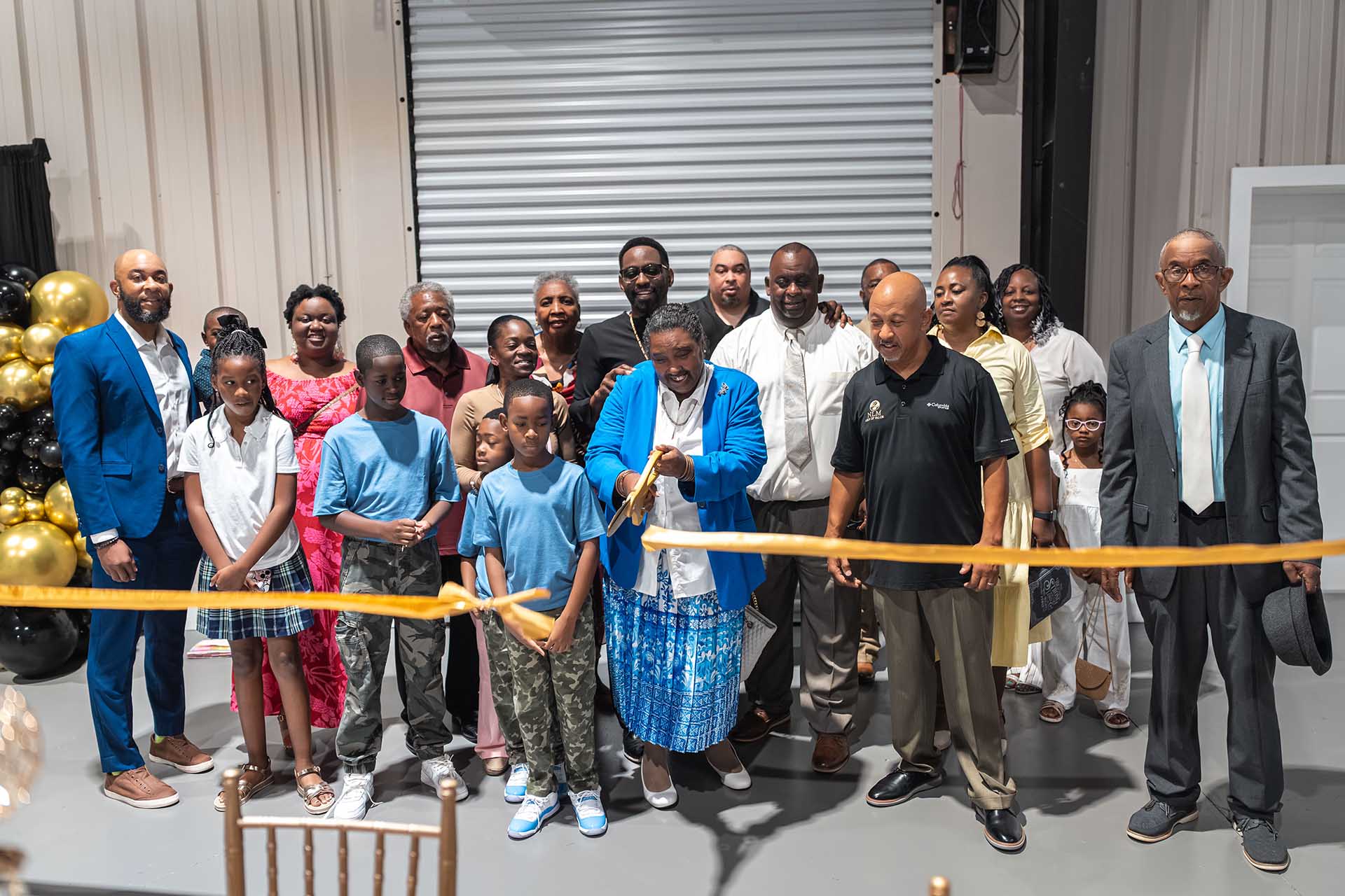Ribbon cutting ceremony